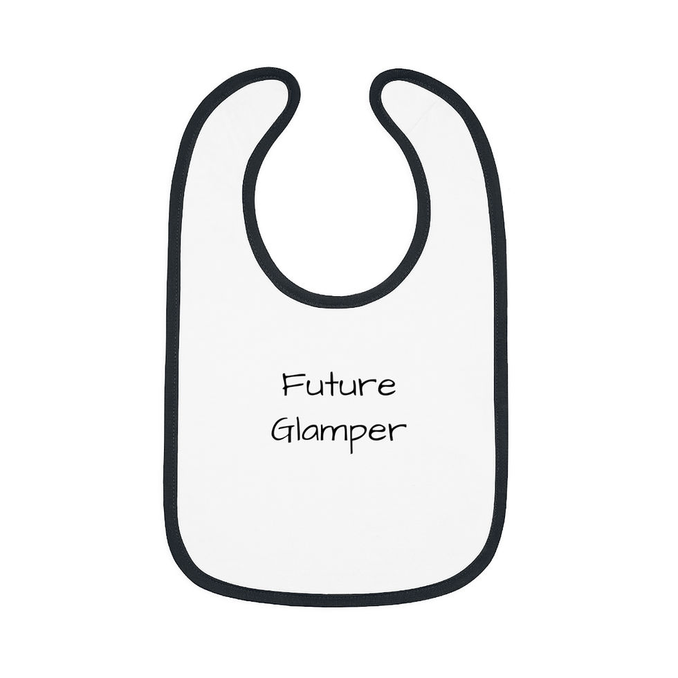 Thumbnail: Baby Contrast Trim Jersey Bib