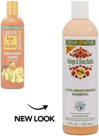 Creme Of Nature Shampoo With Mango & Shea Butter 8oz