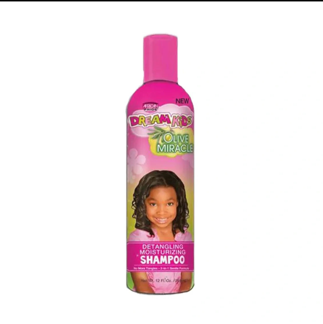African Pride Dream Kids Olive Miracle Detangling Shampoo 12 oz