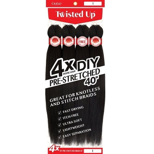 Outre X-Pression- DIY Prestretched Braid 40″ 4x