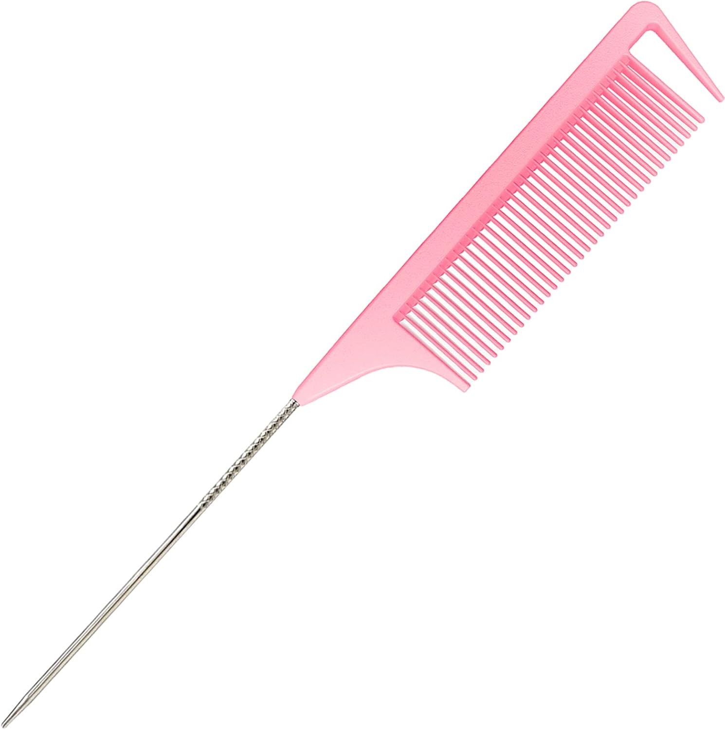 Rat Tail Comb for Hair Stylist, Parting Combs for Braiding hair