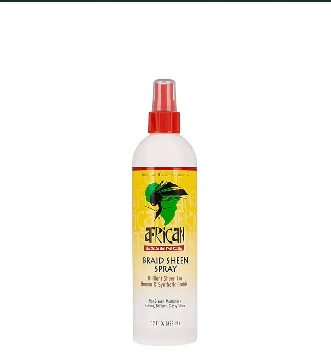 African Essence Braid Sheen Spray 12 Oz