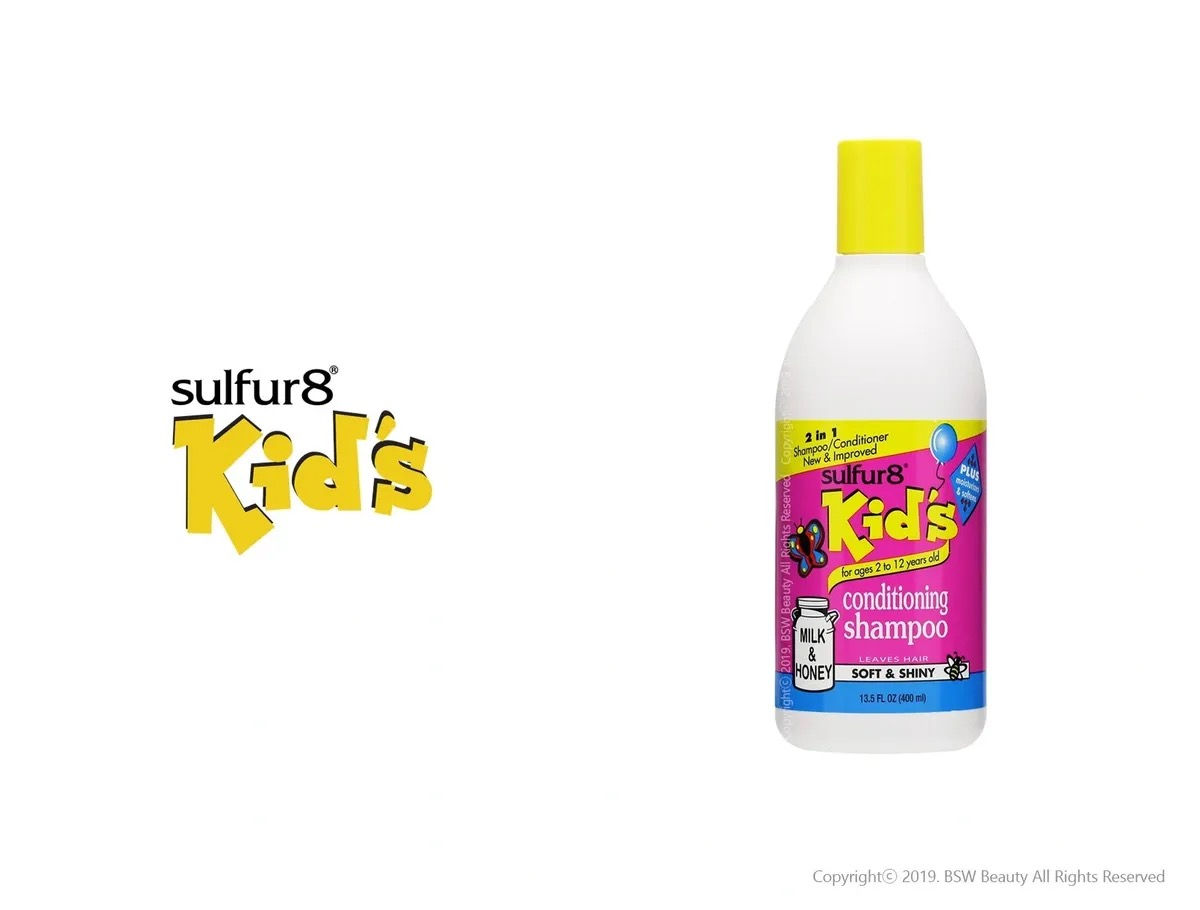 SULFUR8 KID'S SOFT & SHINY CONDITIONING SHAMPOO 13.5oz