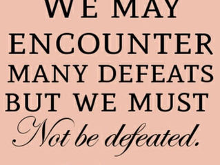 Obstacles Are Blessings