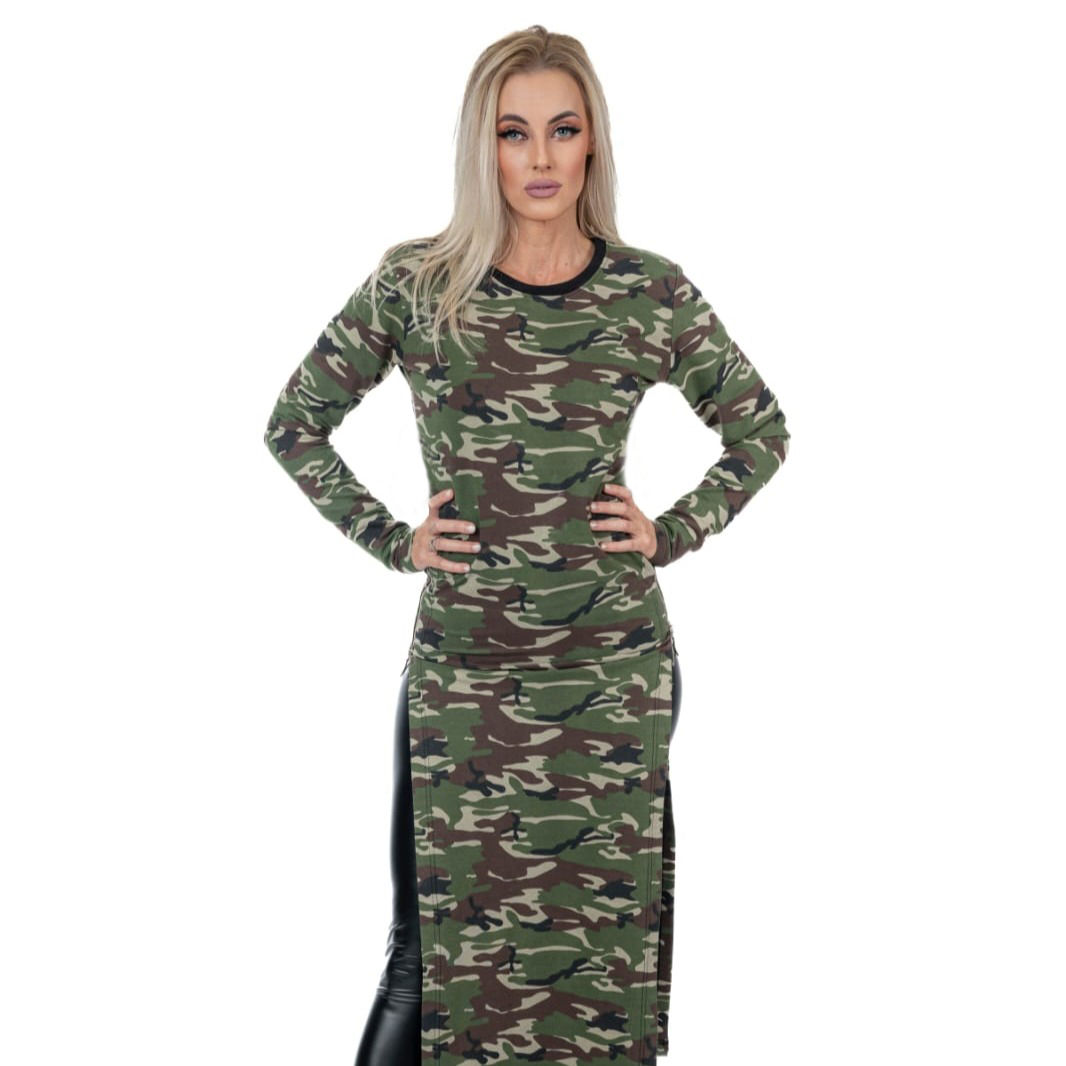 Military duga tunika Rita