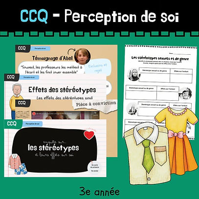 CCQ - Enquête - Stéréotypes (3e)