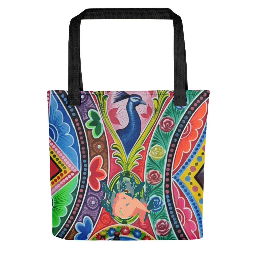 Subcontinent Poetic Art Work - Tote bag