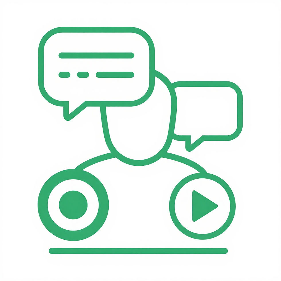Communication and media icon
