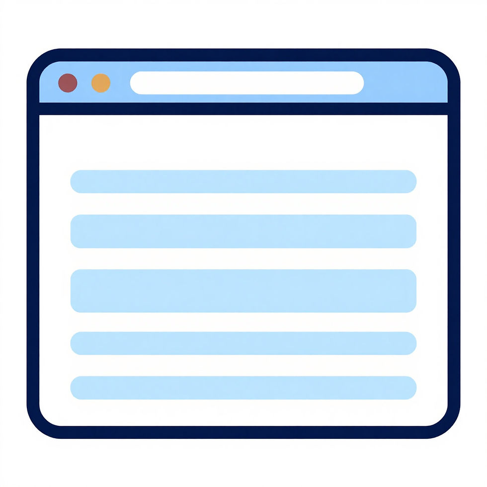 Web page content for digital marketing