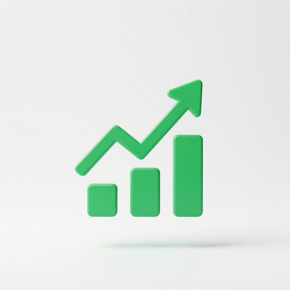 Growth chart icon for Digital Marketing Services