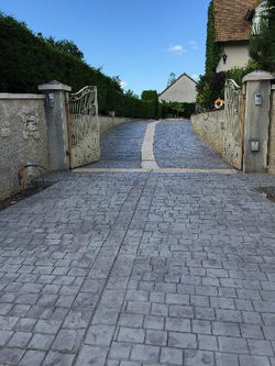 béton imprimé saint brieuc