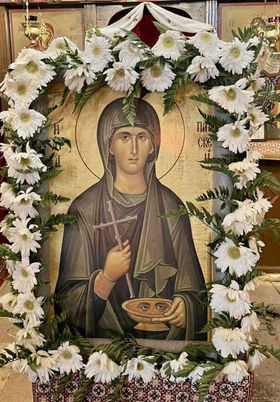 Vad hände med bidragen till klostren i Grekland?