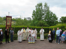 Fotorapport från Metropolit Kyprianos besök i maj