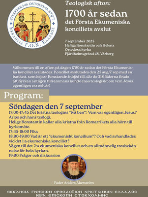 Teologisk afton 7 september