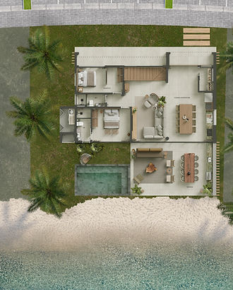 5 Suítes - 1º pavimento