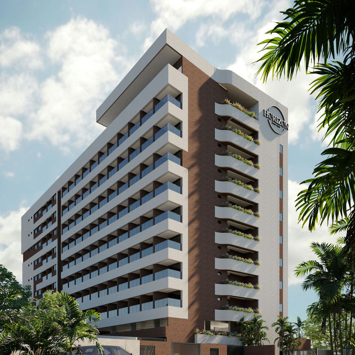 Horizon Smart Flats - São José da Coroa Grande - Beira mar