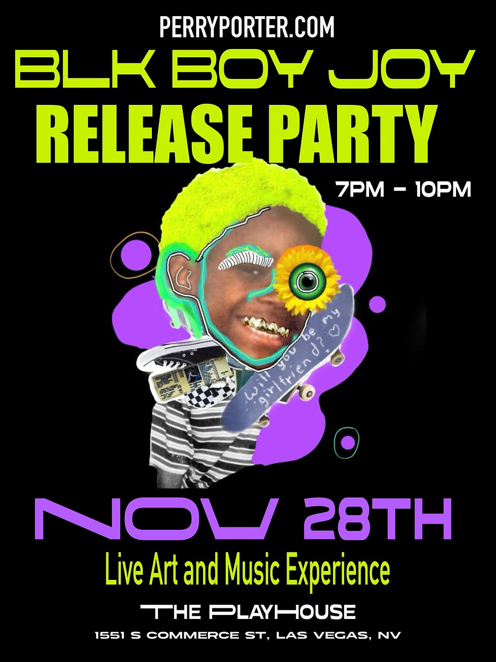 BLK BOY JOY Release Party