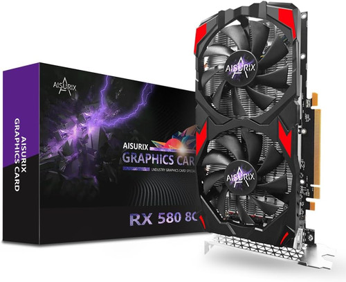AISURIX RX 580 (2048SP, 8GB GDDR5) Graphics Card | Atomtech Store