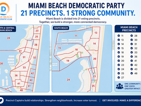 Why Democratic Precinct Captains Matter in Miami Beach: Building Stronger Neighborhood Connections