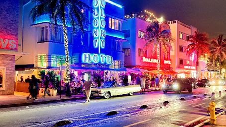 Ocean Drive, Miami FL