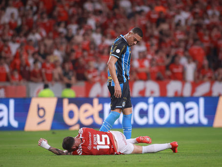 Inter e Grêmio empatam em clássico com 43 faltas e polêmica de arbitragem