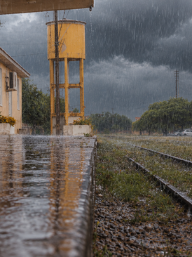 Chuva marca o fim de semana de eleição em Santiago; domingo deve ter melhora durante a votação