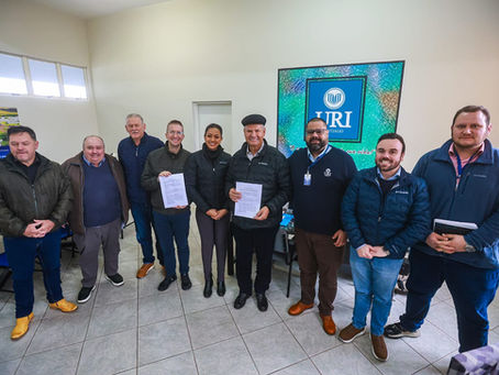 URI recebeu a visita do deputado federal Alceu Moreira