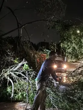 RS registra 37 municípios com danos após temporal