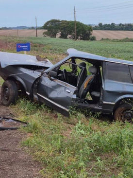 PRF atende acidente de trânsito com lesões em São Luiz Gonzaga
