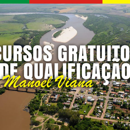 Manoel Viana abre inscrições para cursos gratuitos de qualificação com bolsa de R$ 750