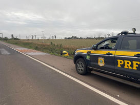 PRF atende grave acidente em Itaqui