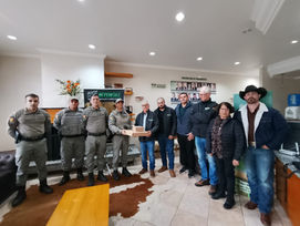 Patrulha Rural do 45º BPM recebe Starlink para fortalecer o policiamento no interior