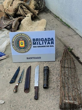 Dupla é presa por abigeato no interior de Santiago