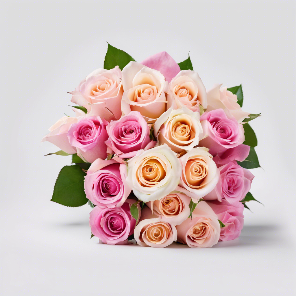 Frische Rosenstrauß