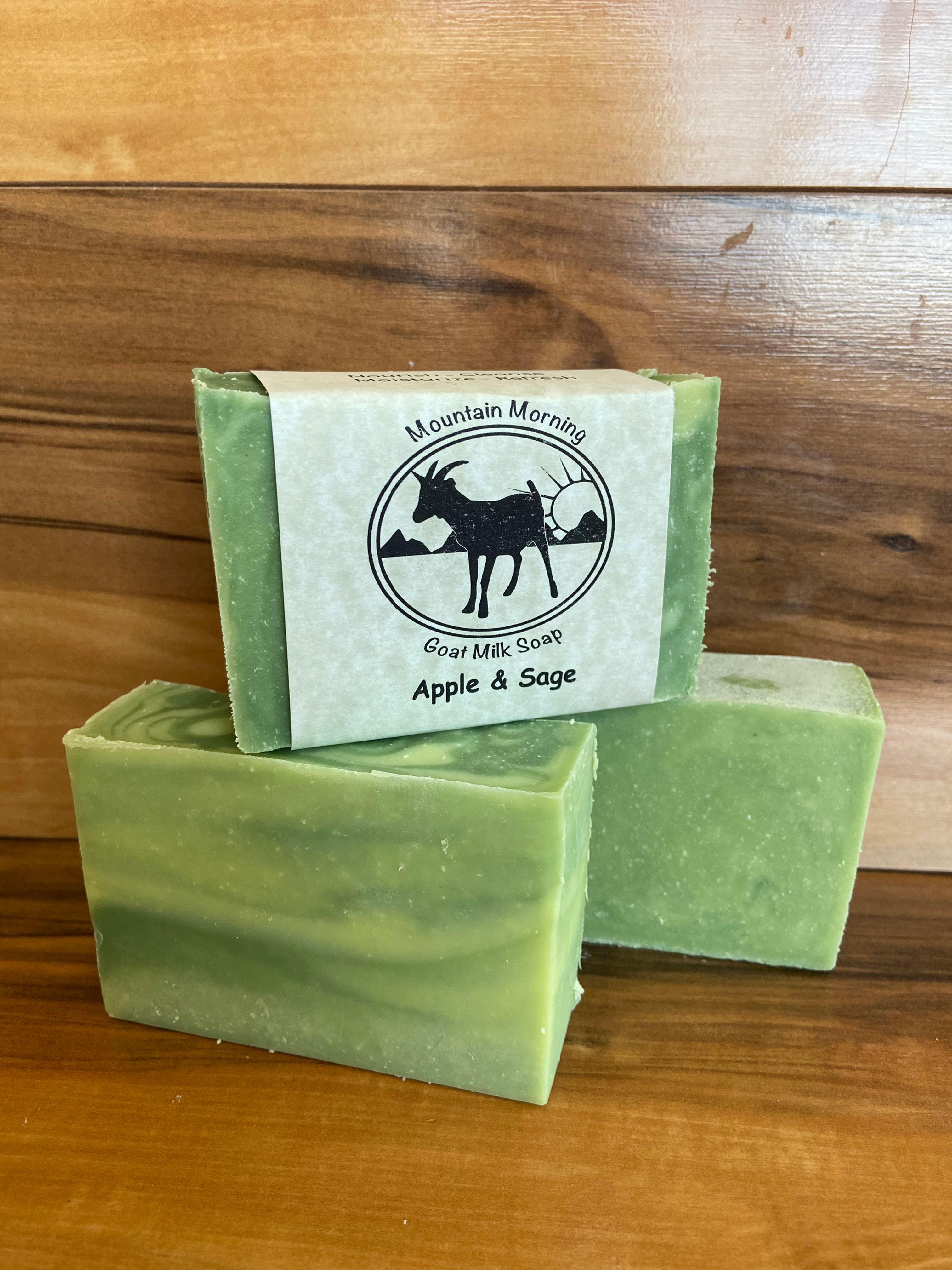 Apple & Sage Goat Milk Soap