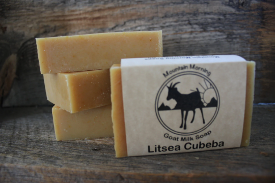 Litsea Cubeba Essential Oil Goat Milk Soap