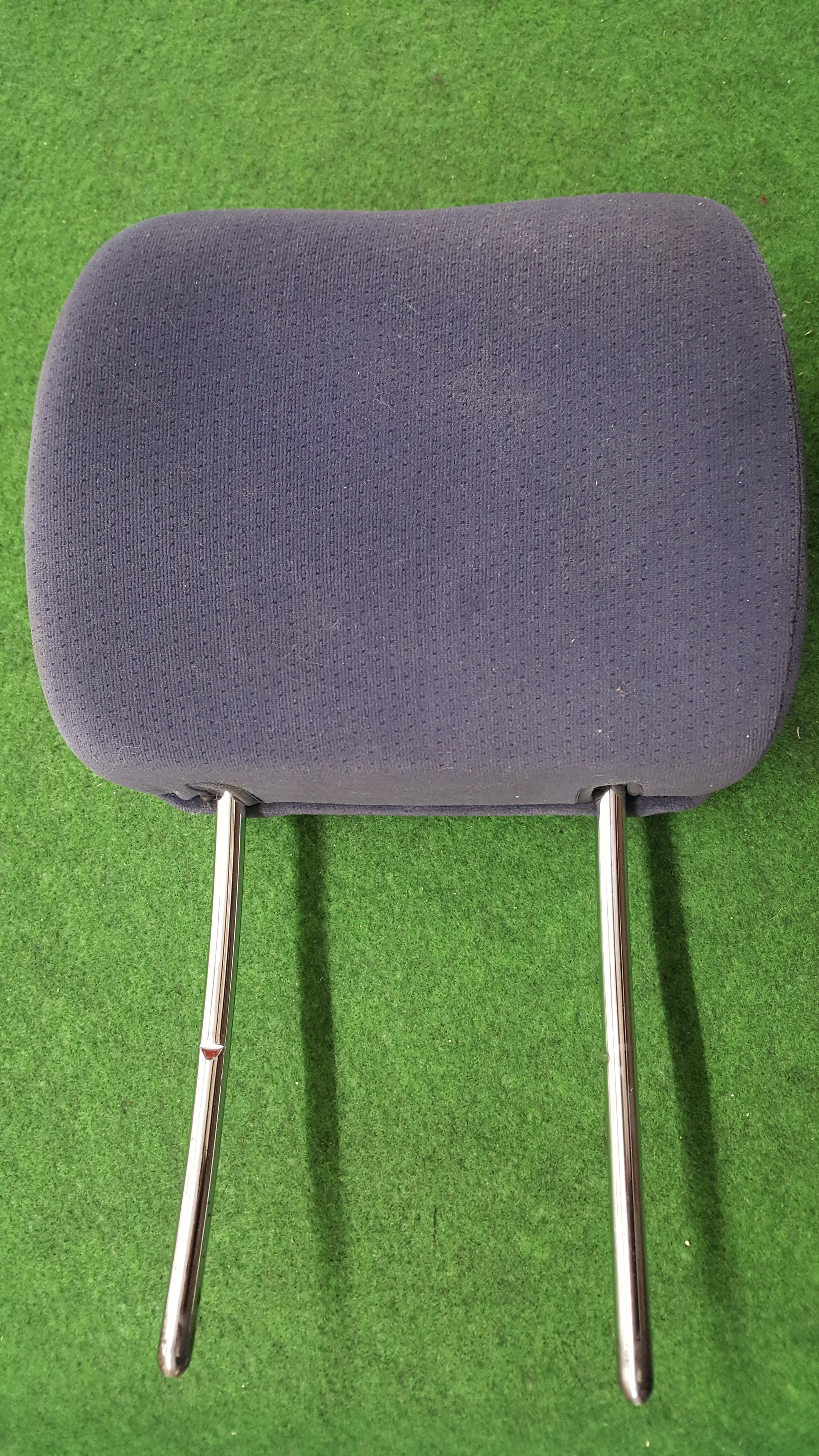 VW T4 Kopfstütze Stoffmuster: Velours Blau Caravelle von 1999 - 2003