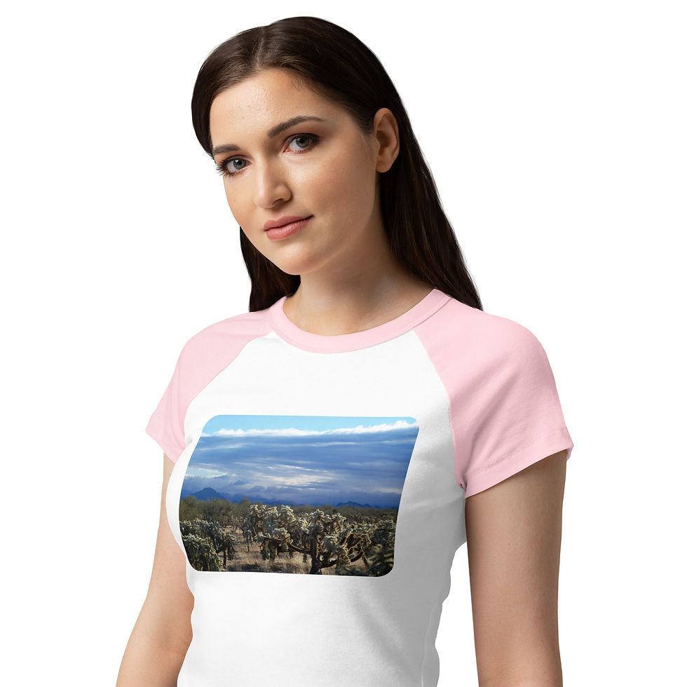 Thumbnail: Desert Storm Cropped Tee