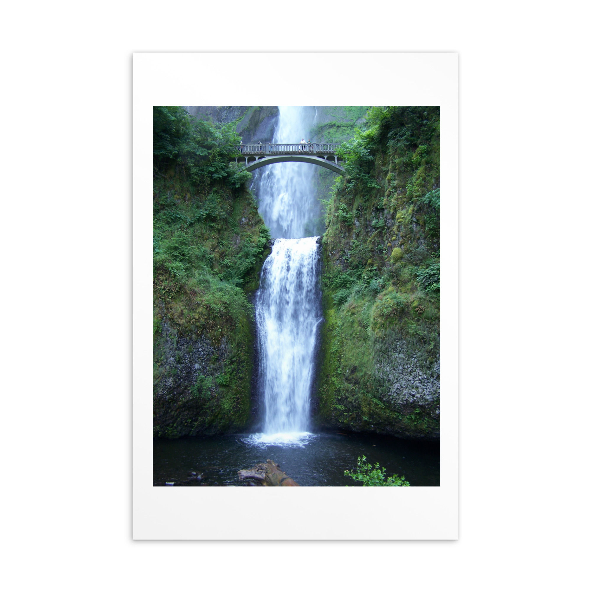Bridge over Waterfall