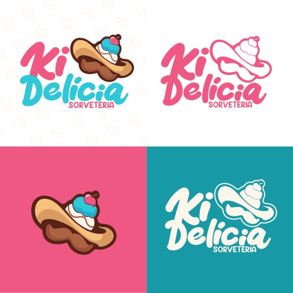 Variações de Aplicação de Logo