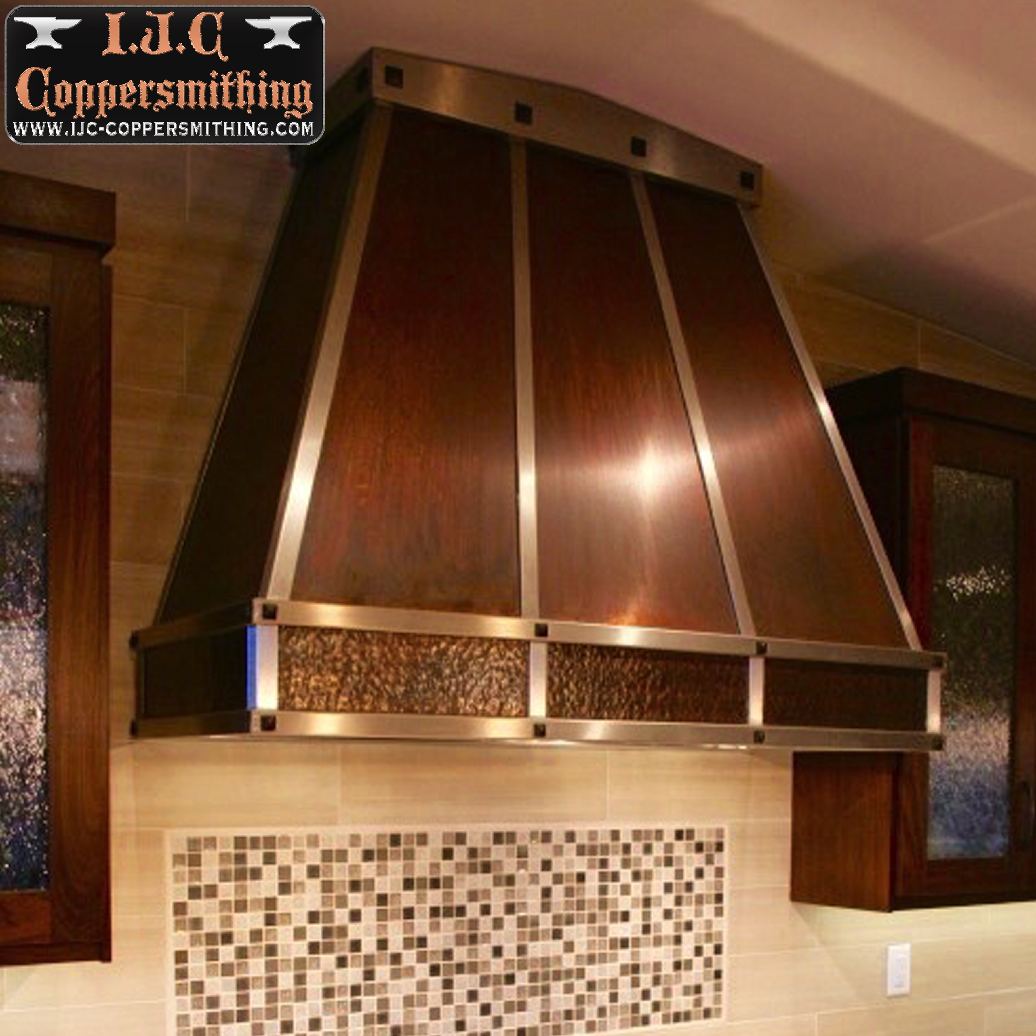 Copper Range Hood