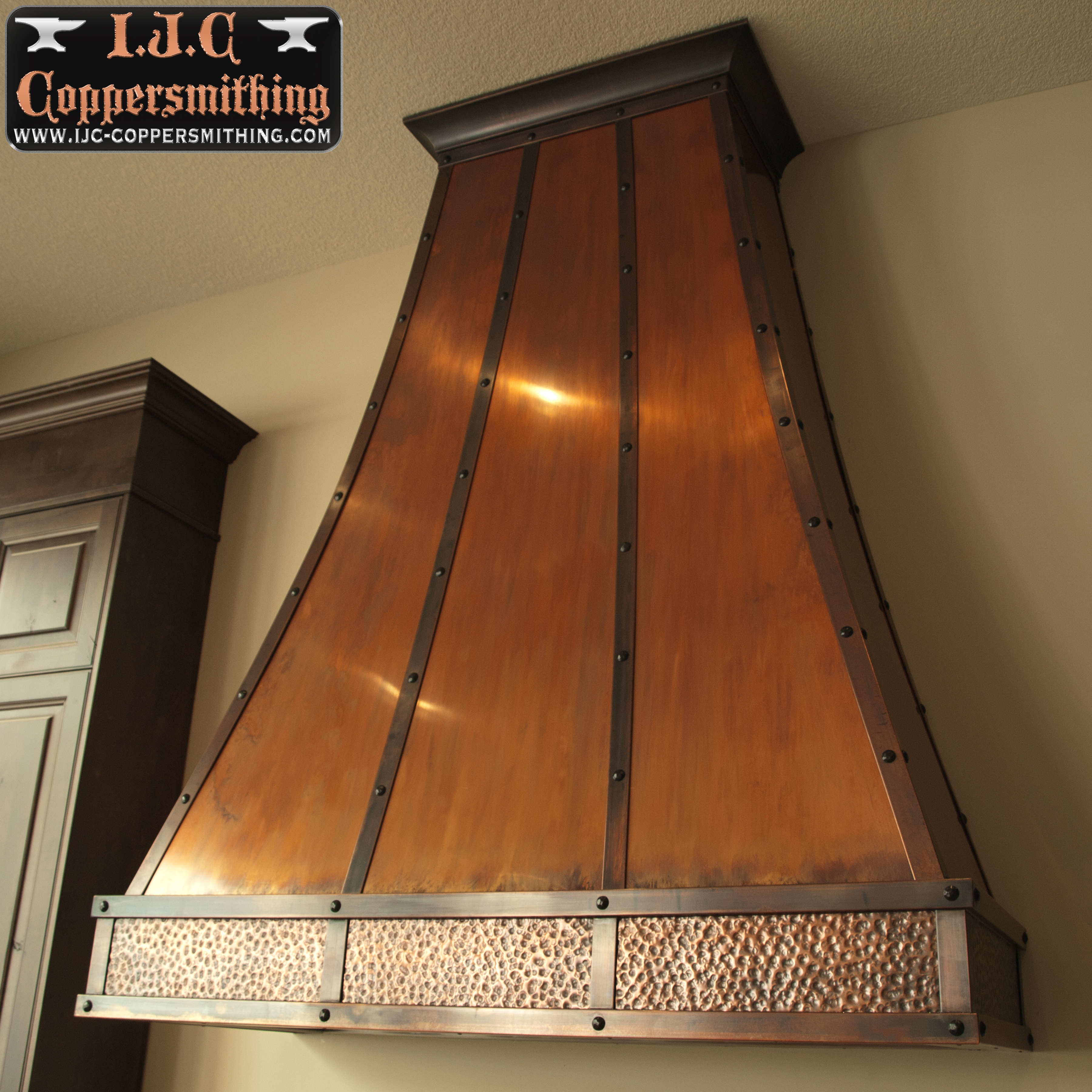 Copper Range Hood