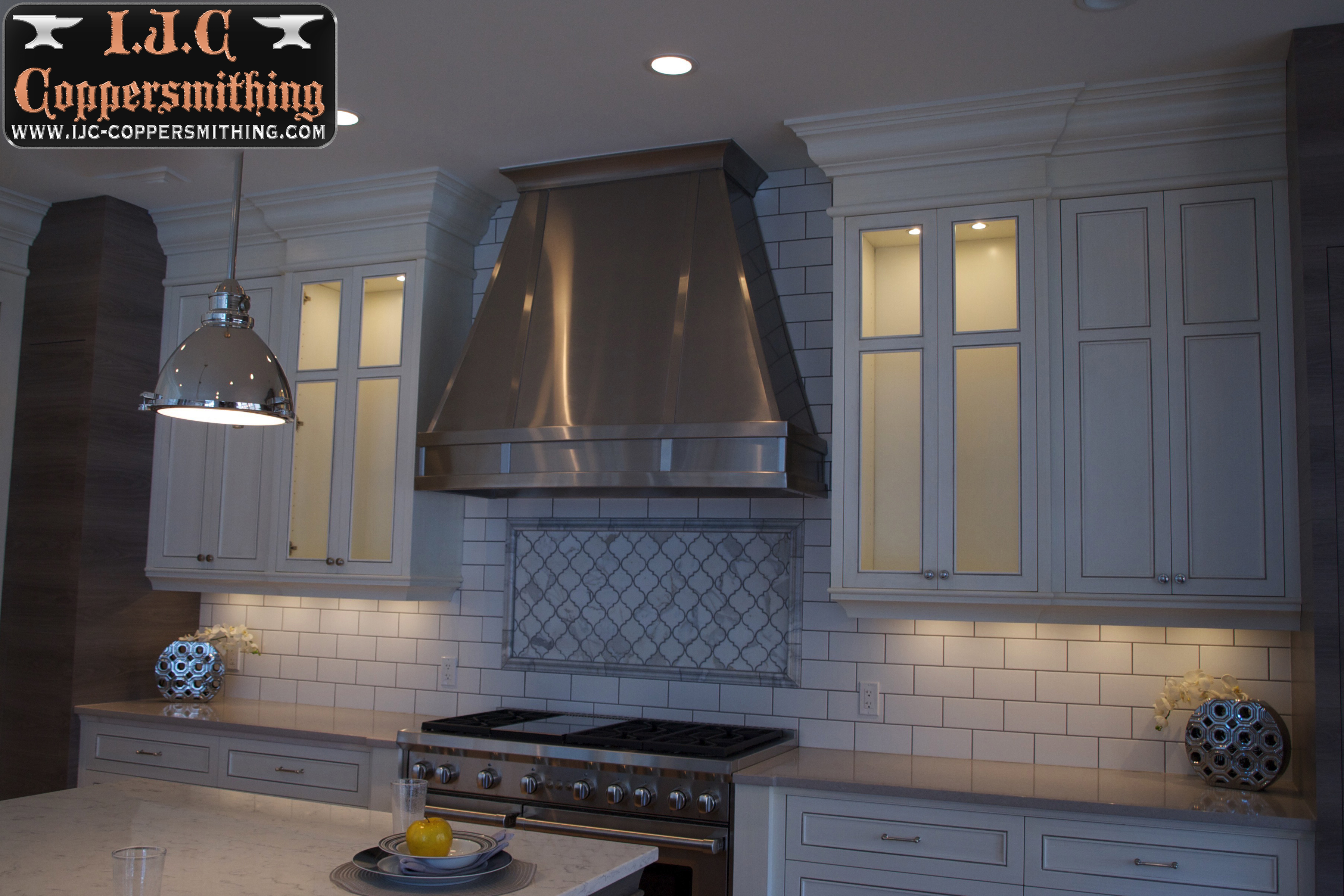 Custom Stainless Range Hood