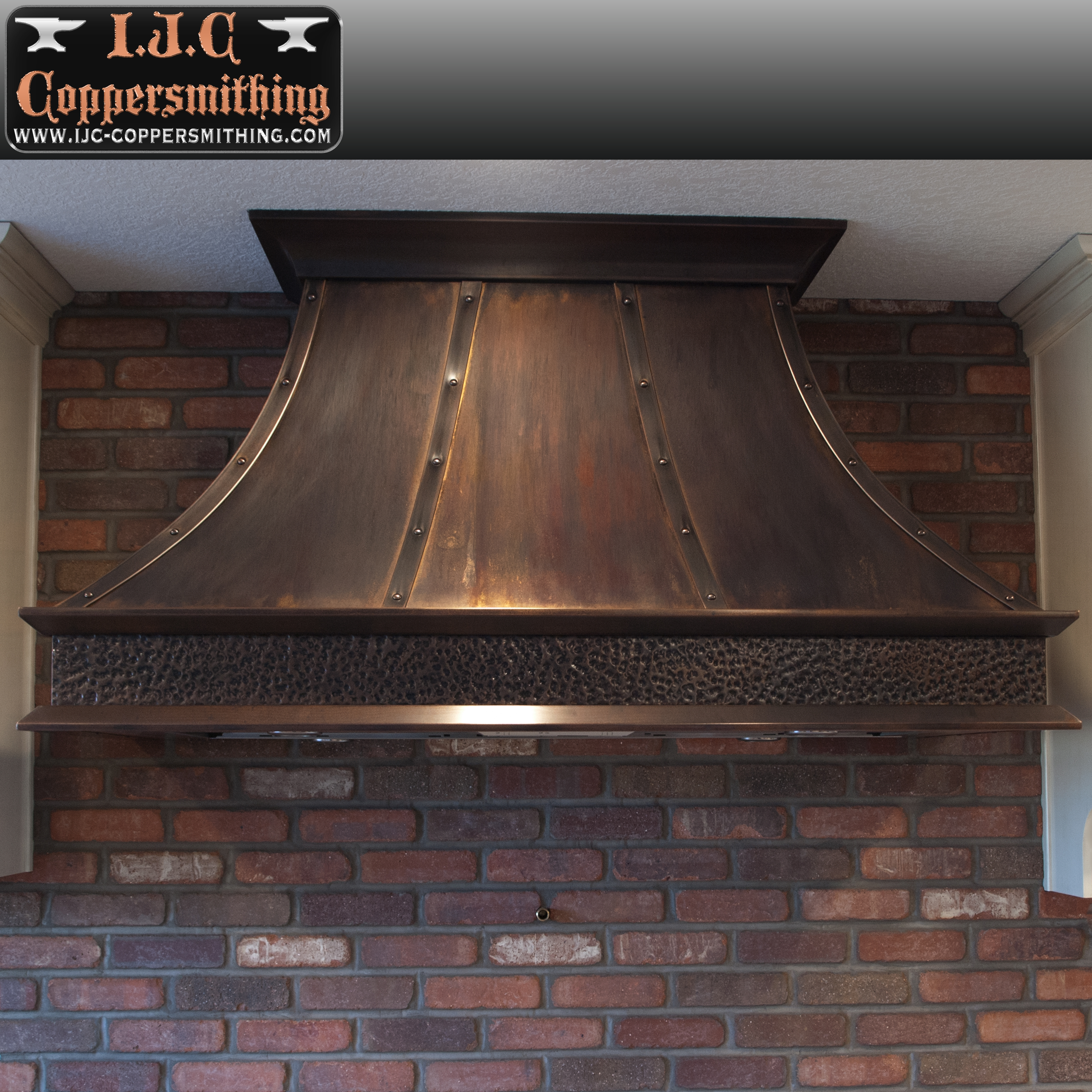 Copper Range Hood