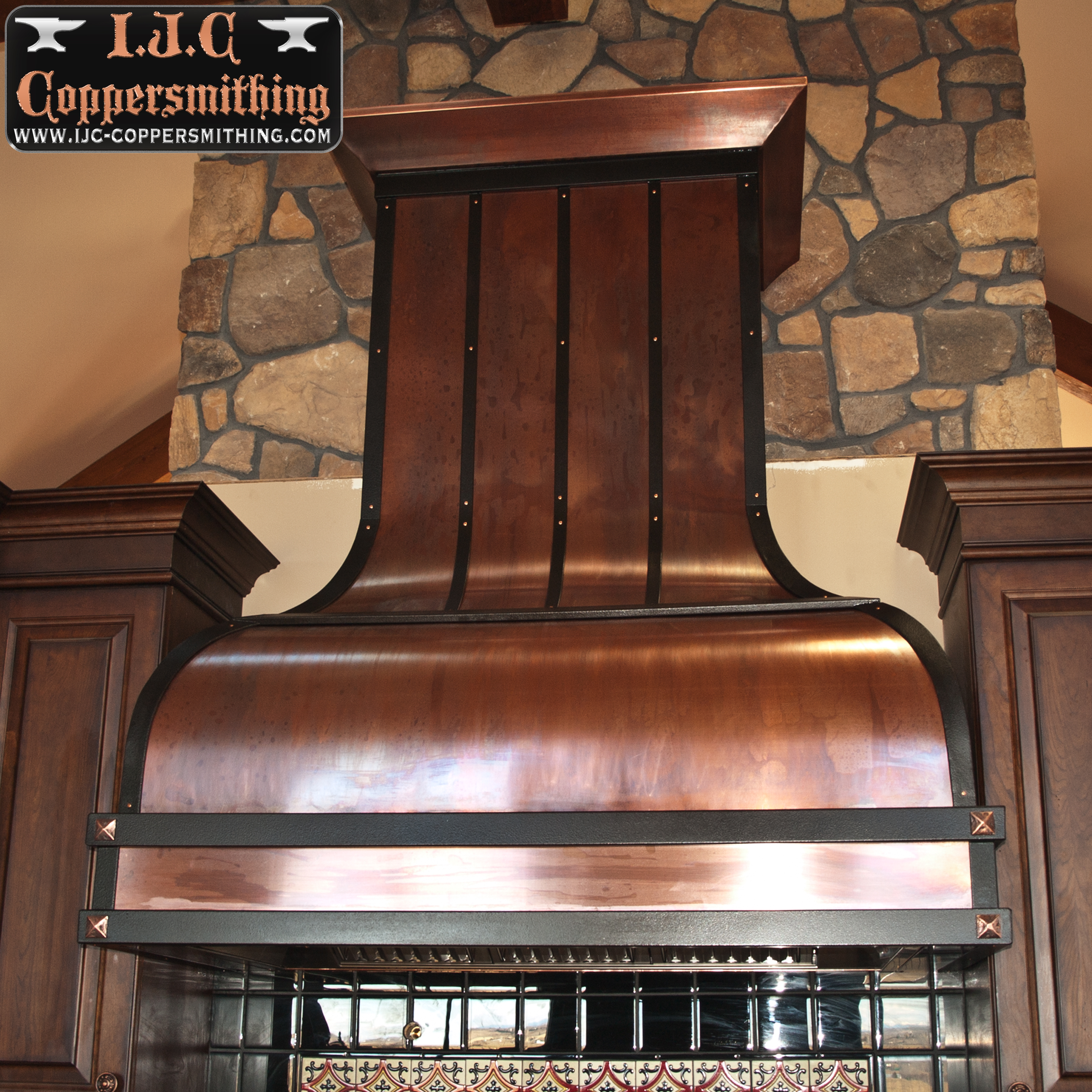 Copper Range Hood