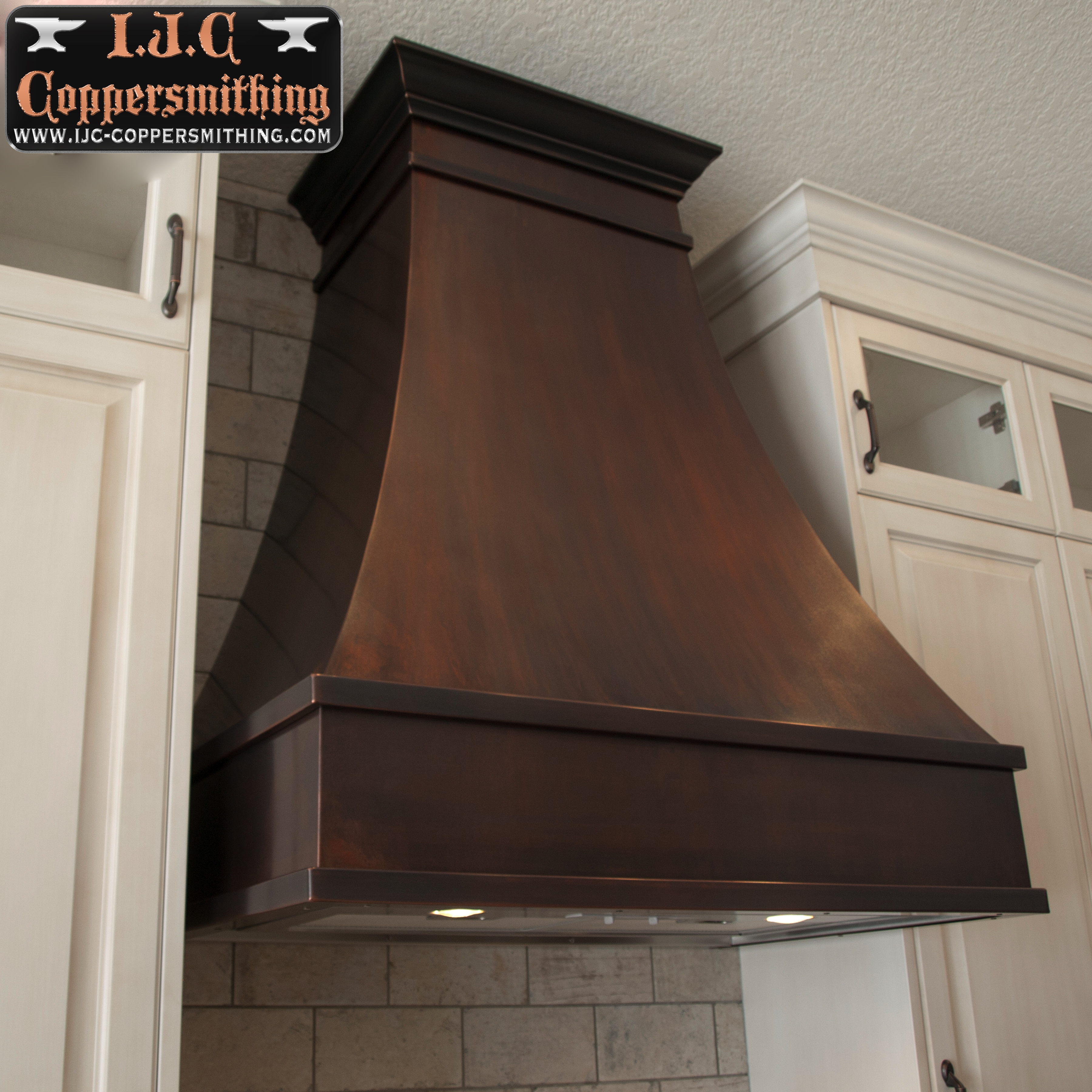 Copper Range Hood