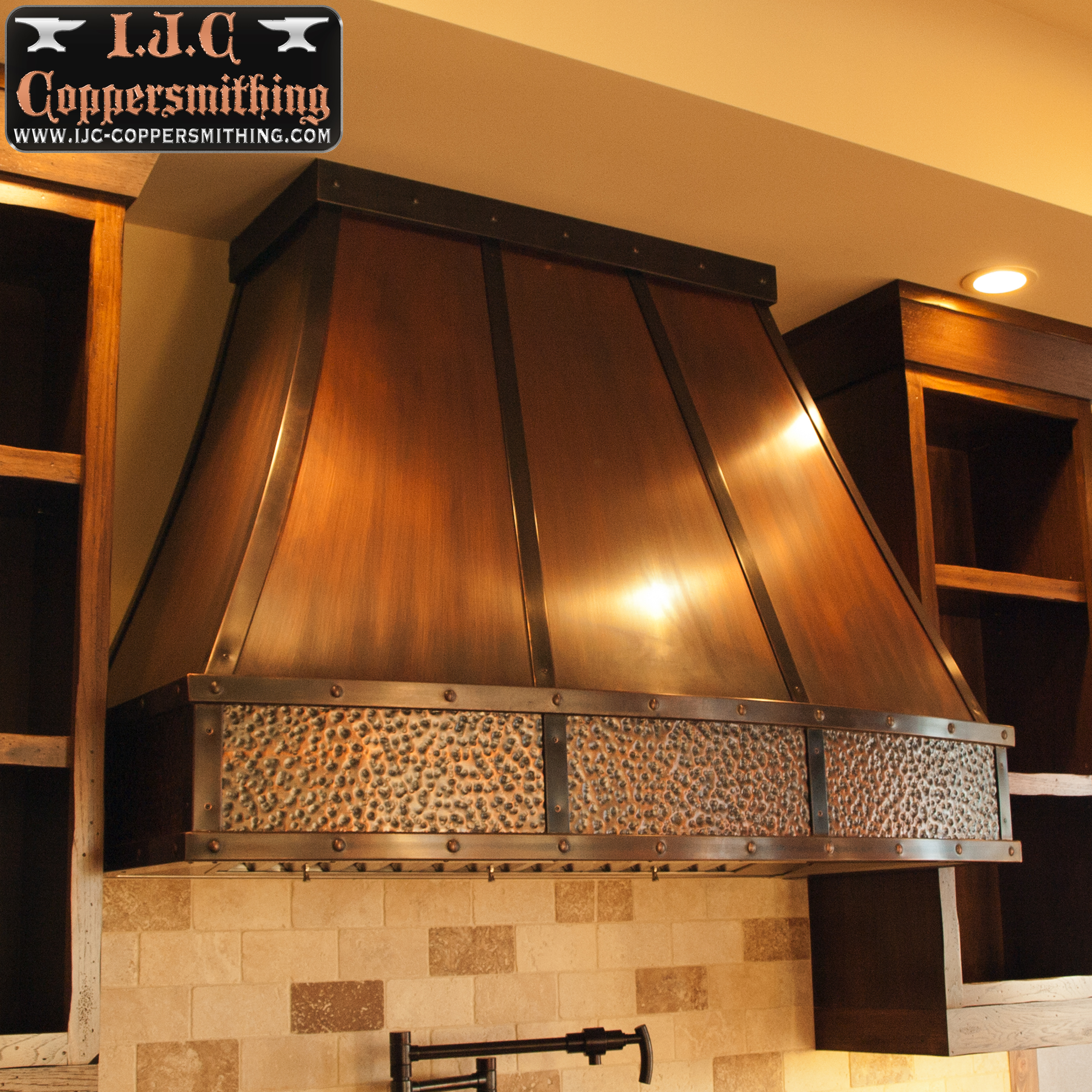 Copper Range Hood
