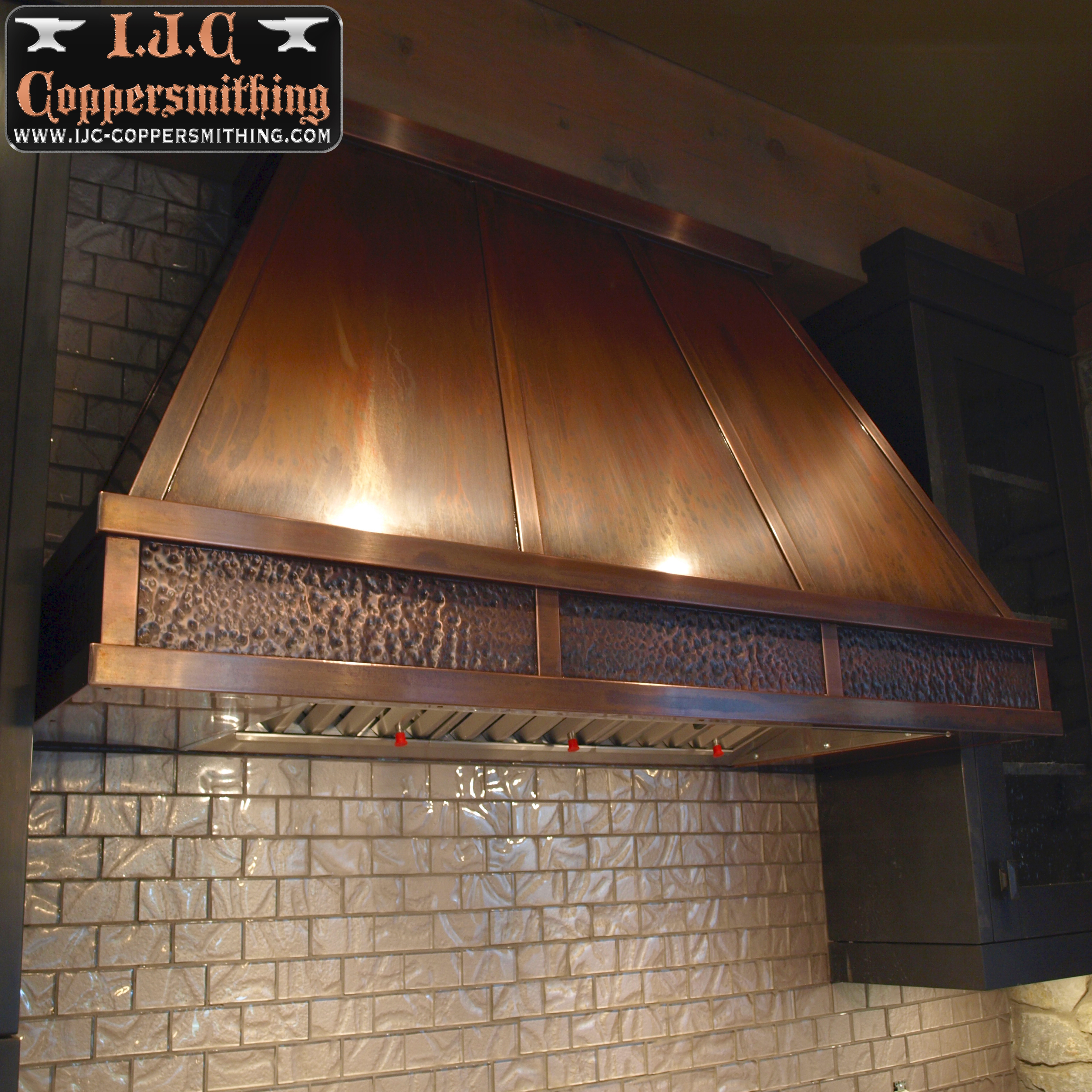 Copper Range Hood