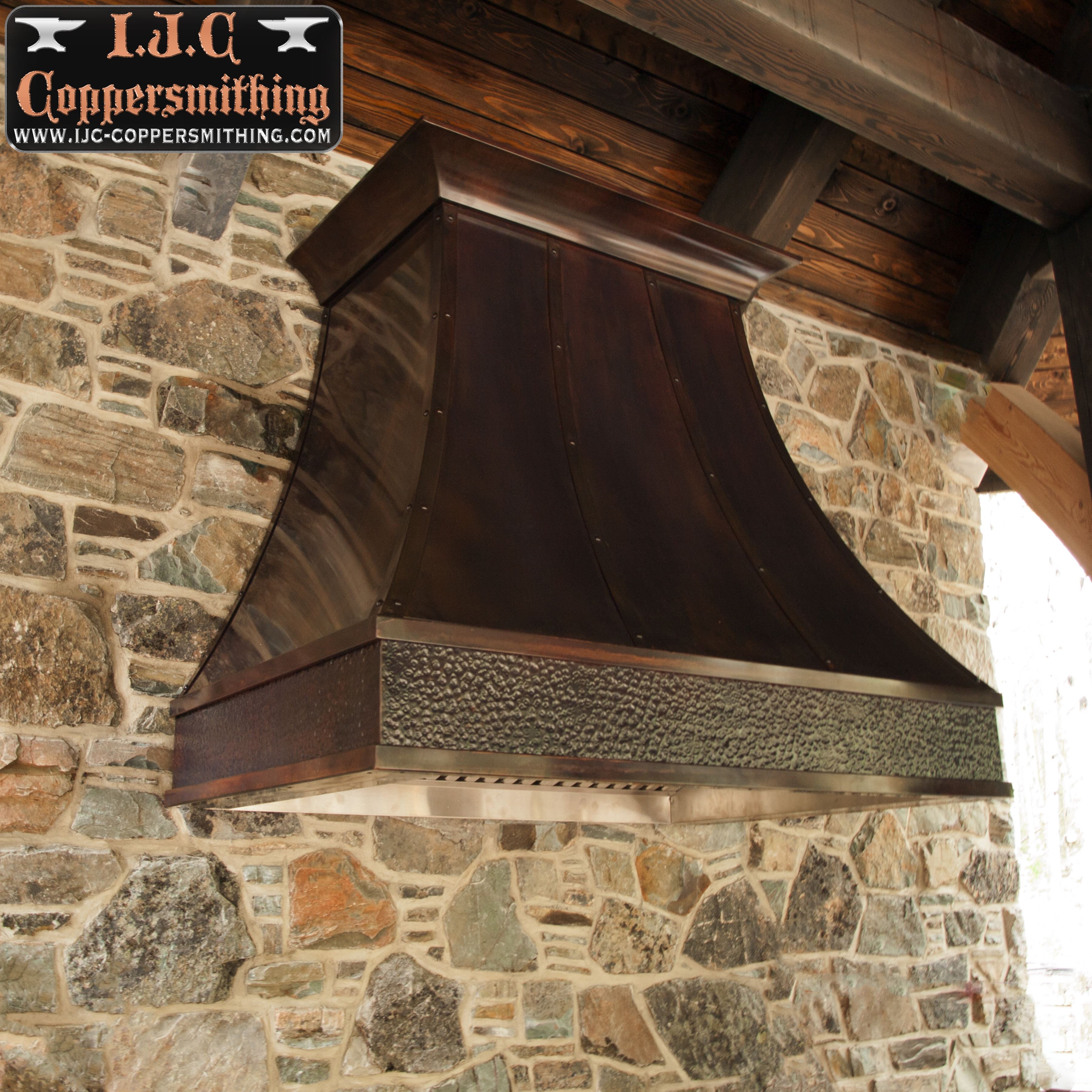 Copper Range Hood