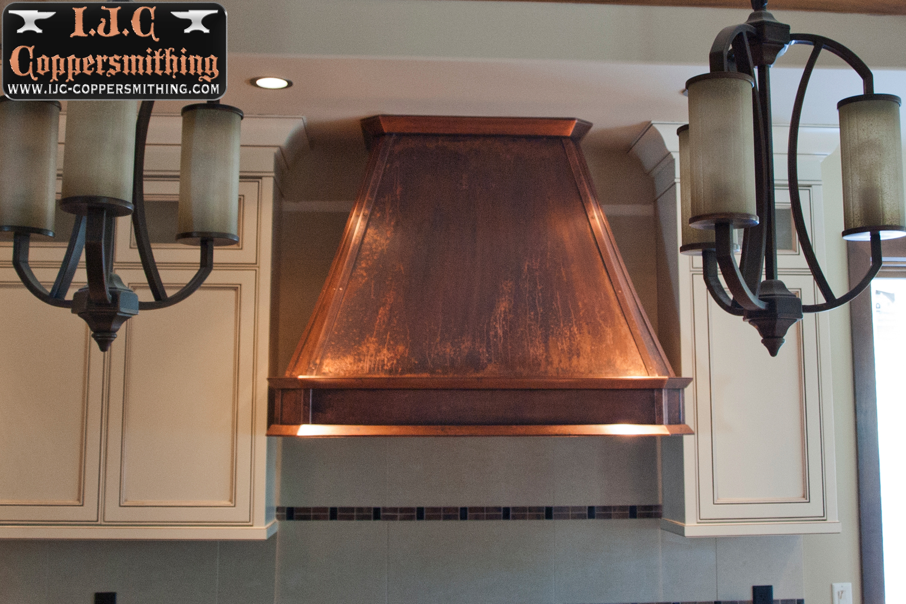 Custom Copper Range Hood